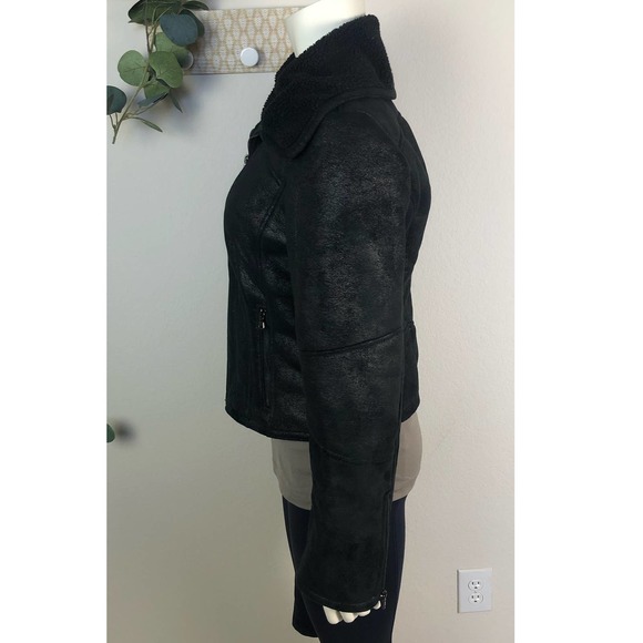 🔥 3 for $30 Guess motorcycle style black jacket - Picture 4 of 13